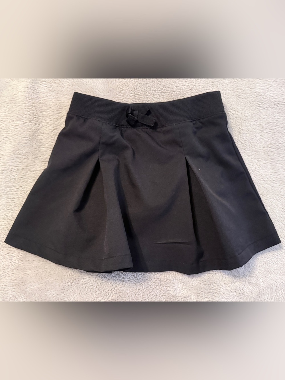 French Toast Girls Size 4 Black Pleated School Uniform Skort